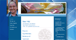 Desktop Screenshot of peter-hild-psychotherapie.de