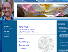 Tablet Screenshot of peter-hild-psychotherapie.de